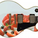 Guitar Skin Axe Wrap Re-skin Fruit Sweet Sugar Strawberries Leaf 303