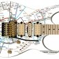 Guitar Skin Axe Wrap Re-skin Vinyl  Underground London Tube Map 800