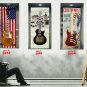 Guitar Skin Axe Wrap Re-skin Vinyl Tie Dye Kodachrome Colors Electric 803