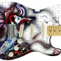 Guitar Skin Axe Wrap Re-skin Vinyl Pink Wall Child 730