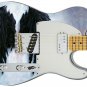 Guitar Skin Axe Wrap Re-skin Vinyl Black Wings 736