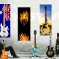 Guitar Skin Axe Wrap Re-skin Boa Constrictor Snake Skin Two Spots 668