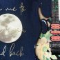 Guitar Skin Axe Wrap Re-Skin Moon Mission Night Rock