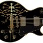 Guitar Skin Axe Wrap Re-skin - Wicca Talisman Symbols 759