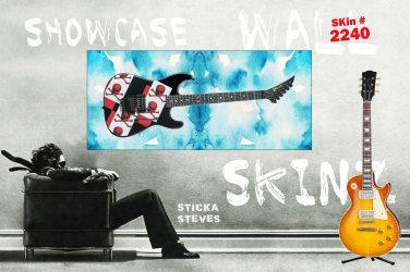 Showcase Skins Removable Wall Skinz D&Atilde;&copy;cor - Pale Shades of Blue Winter 2240