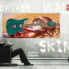 Showcase Skins Removable Wall Skinz Décor Display Panes- Anime Girl 2206