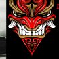 Showcase Skins Removable Wall Skinz D&Atilde;&copy;cor Panes- Devils Grin 2216