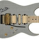 Guitar Skin Axe Wrap Re-skin Blues Amp Front Silver Tweed Speaker Grill 656 Guitar Skin Axe Wrap Re-skin Blues Amp Front Silver Tweed Speaker Grill 656
