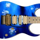 Guitar Skin Axe Wrap Re-skin Tropical Jelly Fish Fun in the Sea 375