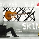 Showcase Skins Removable Wall Skinz Décor Abstract Stripes Iconic Rock 80's 2260
