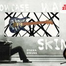 Showcase Skins Removable Wall Skinz Décor Abstract Stripes Iconic Rock 80's 2262