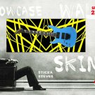 Showcase Skins Removable Wall Skinz Décor Abstract Stripes Iconic Rock 80's 2250