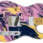 Guitar Skin Axe Wrap Re-skin Vinyl Strawberry Banana Swirl 714