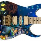 Guitar Skin Axe Wrap Re-skin Tropical Fish Under Leagues of The Sea 374