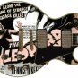 Guitar Skin Electric Axe Wrap Re-skin The Leopard Man 624