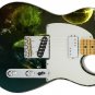 Guitar Skin Axe Wrap Re-Skin Little Green Spaces Way High Up  GS 069