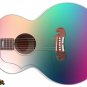 Guitar Skin Axe Wrap Lefty Jumbo Acoustic Guitar Skin Color Soft Pastel 015