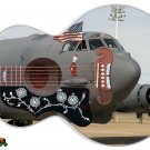 Guitar Skin Lefty Jumbo Acoustic Guitar Skin Fat Albert Military Carrier 045