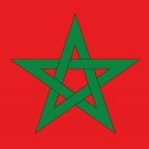 Morocco Official Flag Vinyl Laptop, PC Phone or Bumper Sticker Decal