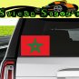 Morocco Official Flag Vinyl Laptop, PC Phone or Bumper Sticker Decal