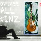 Guitar Display Wall Skinz Showcase Skins - Pistachio Marshmallow Swirl 2146
