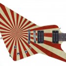 Guitar Skin Axe Wrap Re-skin 25" X 20" inch Flying V Explorer EMPIRE SUN 401