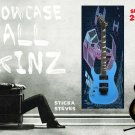 Guitar Display Wall Skinz Showcase Skins Décor Panes- Outta Here 2080