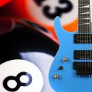 Guitar Display Wall Skinz Showcase Skins Décor  - Shooters Billiards 8 Ball 2019