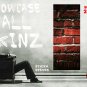 Guitar Display Wall Skinz Showcase Skins Décor Panes-Red Bricks 2067