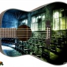 Guitar Skin Axe Wrap Re-skin Lefty Acoustic  Think Before the Classroom 032