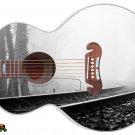 Guitar Skin Axe Wrap Re-skin Vinyl Decal DIY Lefty Jumbo Acoustic Rail Lines 052