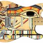 Guitar Skin Axe Wrap Re-skin Vinyl Egyptian God Eye of Ra 1114