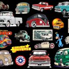 Vanfest  Retro Vans Trucks VW C-10 Van life 19 Pack B