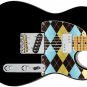 Pickguard Headstock Tremolo Skin Wrap Reskin for Guitars - Atomic Socks 862