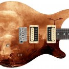 Guitar Skin Axe Wrap Re-skin Vinyl Nuclear Cold War Fallout Doom Mushroom 930