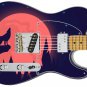 Guitar Skin Axe Wrap Re-skin Vinyl - 786 - Bark at the Moon 786