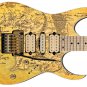 Guitar Skin Axe Wrap Re-skin Vinyl Middle Earth Map LOTR 1115