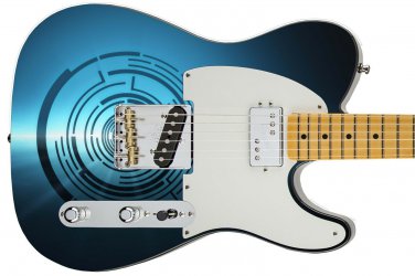 Guitar Skin Axe Wrap Re-skin Music Vinyl The Clairvoyant 977