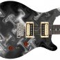 Guitar Skin Axe Wrap Re-skin Vinyl Molten Hot Steel Plate Gray 877