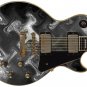 Guitar Skin Axe Wrap Re-skin Vinyl Molten Hot Steel Plate Gray 877