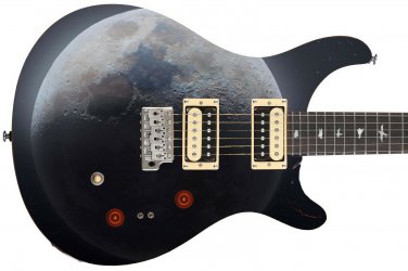 Guitar Skin Axe Wrap Re-skin Music Vinyl Lunar Landing Here 997