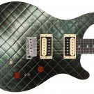 Guitar Skin Axe Wrap/ Pickguard Headstock Re-Skin Vandura Chrome Vintage 863