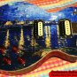 Guitar Skin Axe Wrap Re-skin Music Vinyl Bagnulo's Midnight Dream Acoustic 872
