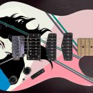 Guitar Skin Axe Wrap Salon Girls 1013 B & C, pickguard headstock 1013 B & C