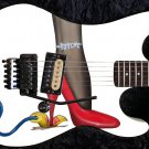 Guitar Skin Axe Wrap Re-skin Vinyl Warrant Erik Turner Red Shoe Gunslinger GS207