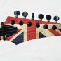 Guitar Skin Wrap Axe Reface Great Britain UK United Vintage Union Jack Flag 368