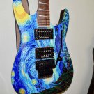Guitar Skin Wrap Reface Van Gogh Starry Night 659
