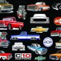 C10 Chevy GMC Vinyl 21 individual Contour Cut 60's 70's Chevrolet Stickers B