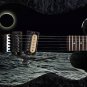 Guitar Skin Axe Wrap Re-skin Vinyl Space Double Eclipse 1268