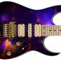 Guitar Skin Axe Wrap Reface Vinyl  Old Space Flame 1260